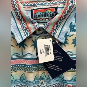 NWT - Burlebo Outdoors - Performance Button Up